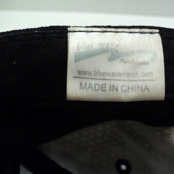 Pittsburgh Pirates Cap Embroidered Buccaneer Logo Black Mesh and Red, Blue Wave - Picture 5 of 5